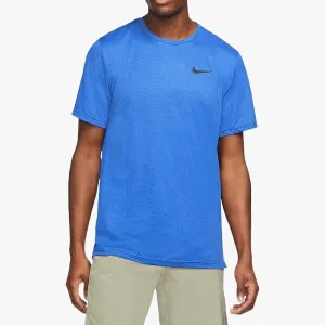 Nike Men's Df Dri Short Sleeve Tee Blue