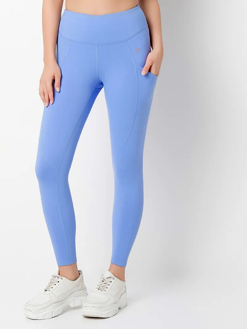 No Excuses Periwinkle Blue Activewear Set
