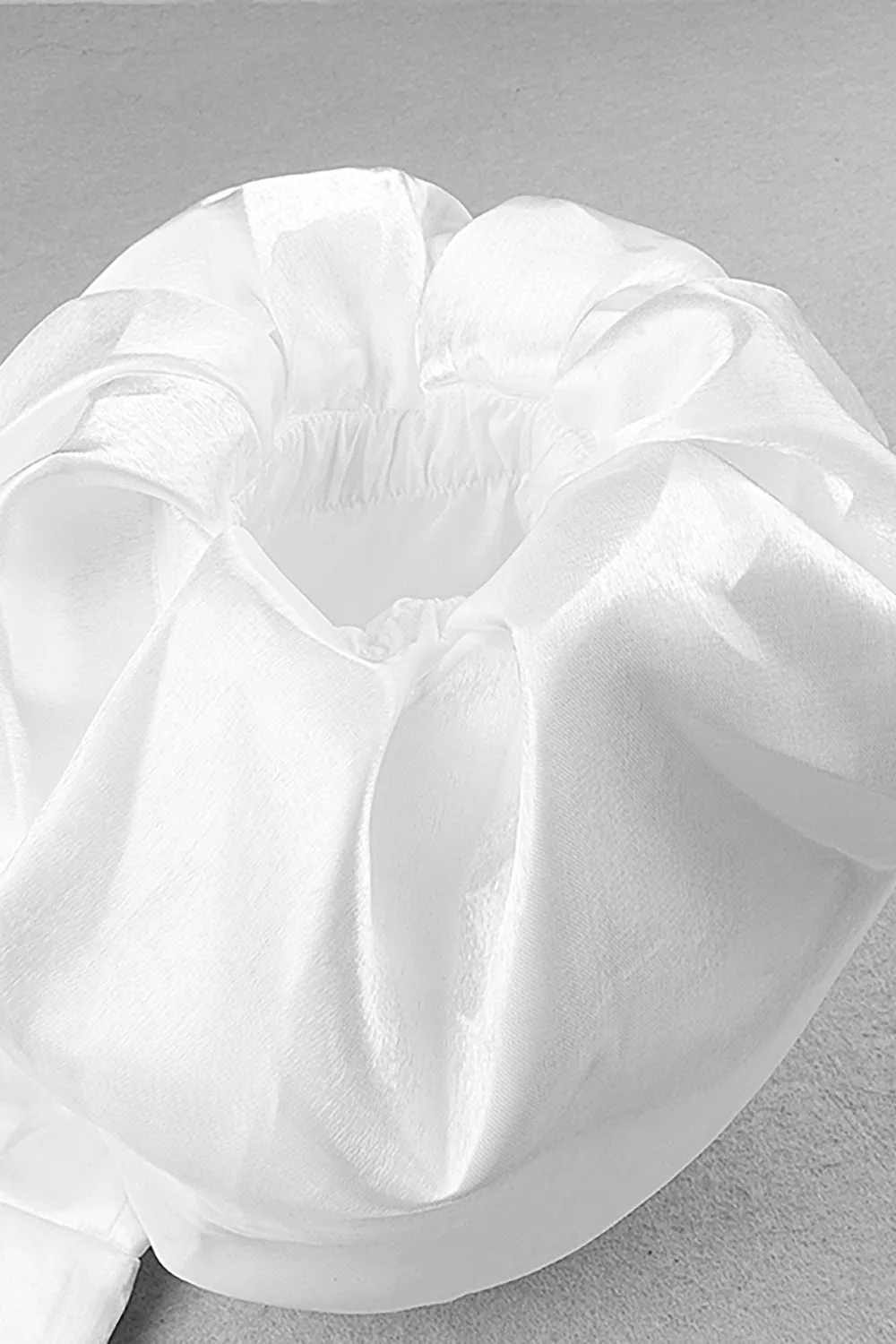 Off Shoulder Backless Puff Sleeves Midi Dress