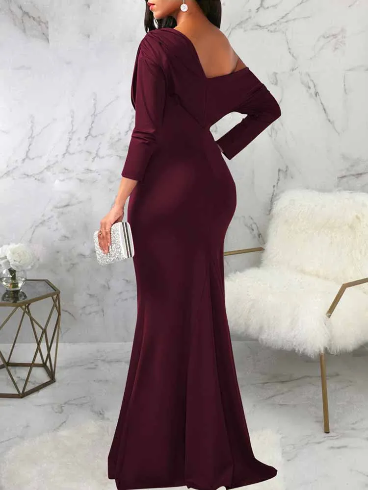 One Shoulder Elegant Party Dresses