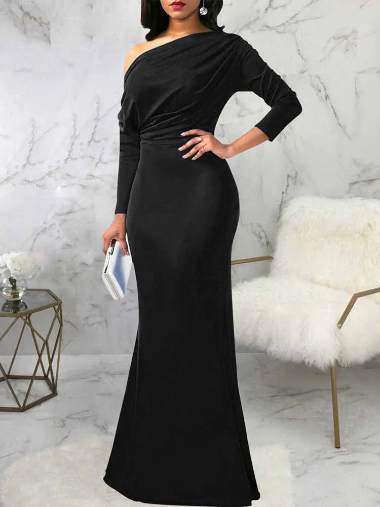 One Shoulder Elegant Party Dresses