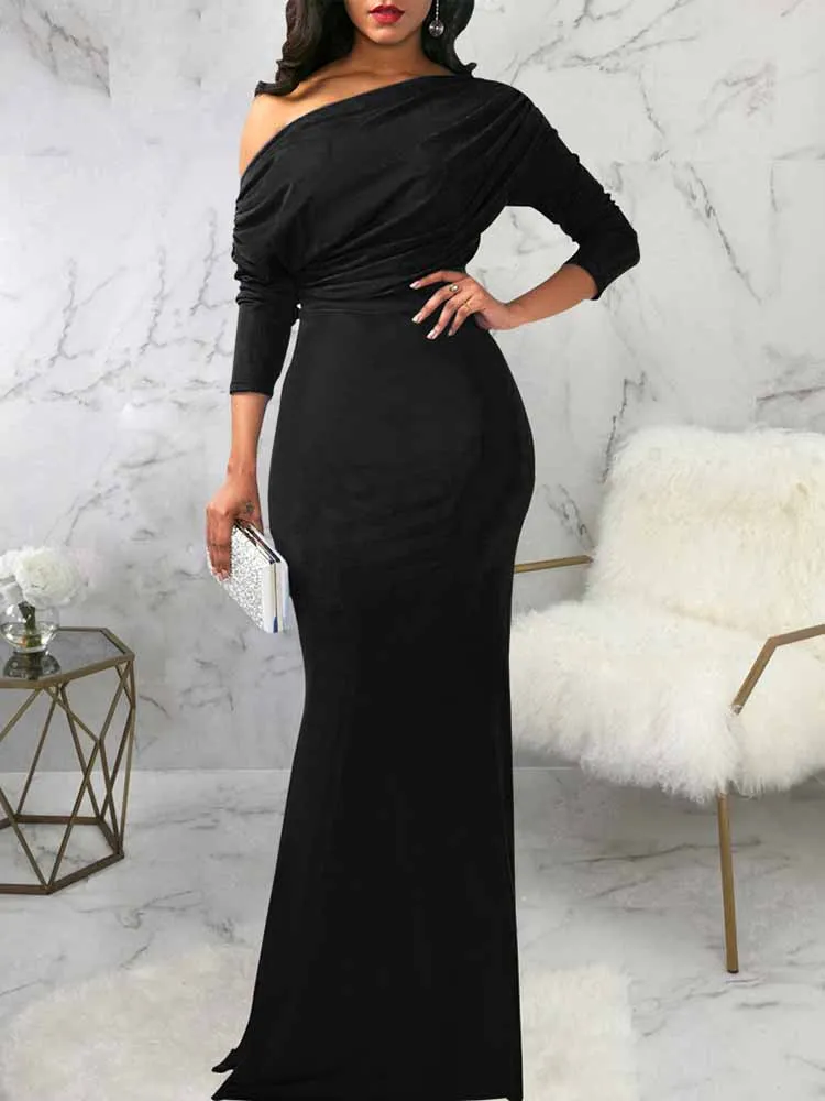One Shoulder Elegant Party Dresses