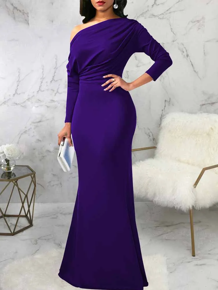 One Shoulder Elegant Party Dresses