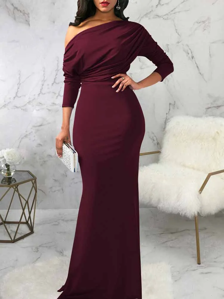 One Shoulder Elegant Party Dresses