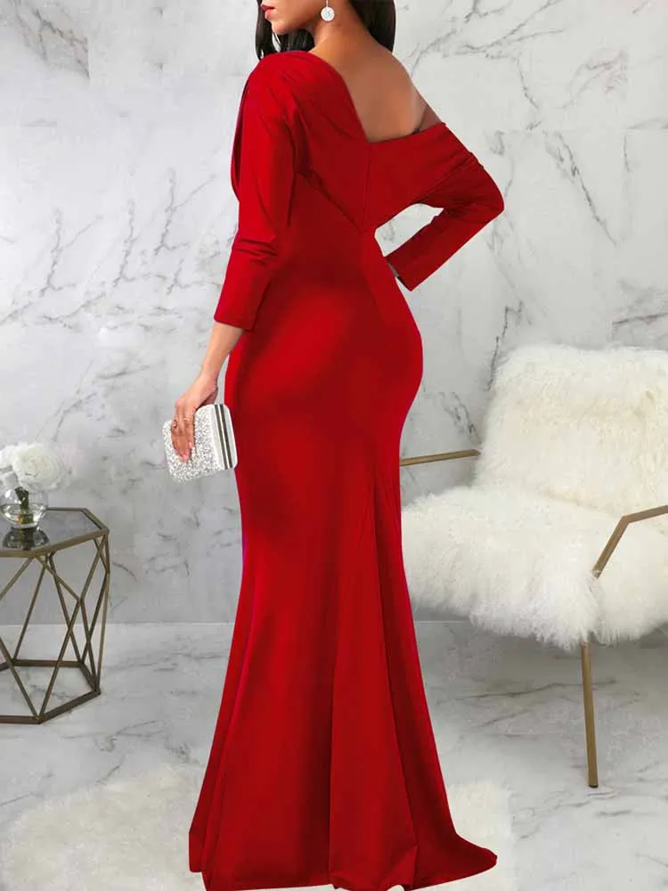 One Shoulder Elegant Party Dresses