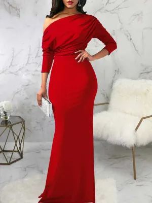 One Shoulder Elegant Party Dresses