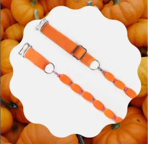 Orange Pink Fusion Bra Strap