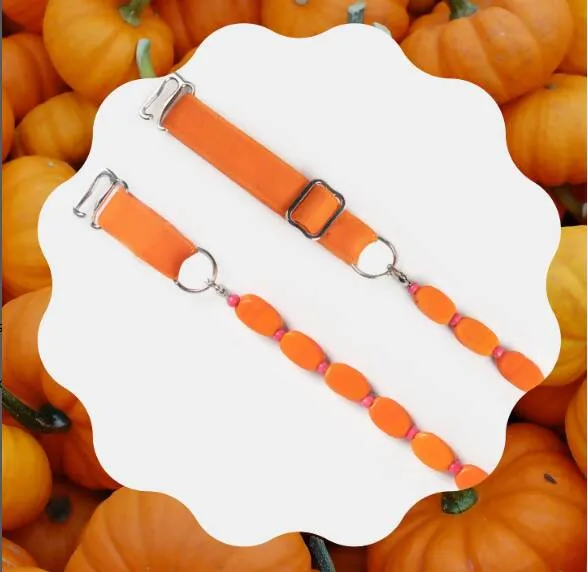 Orange Pink Fusion Bra Strap