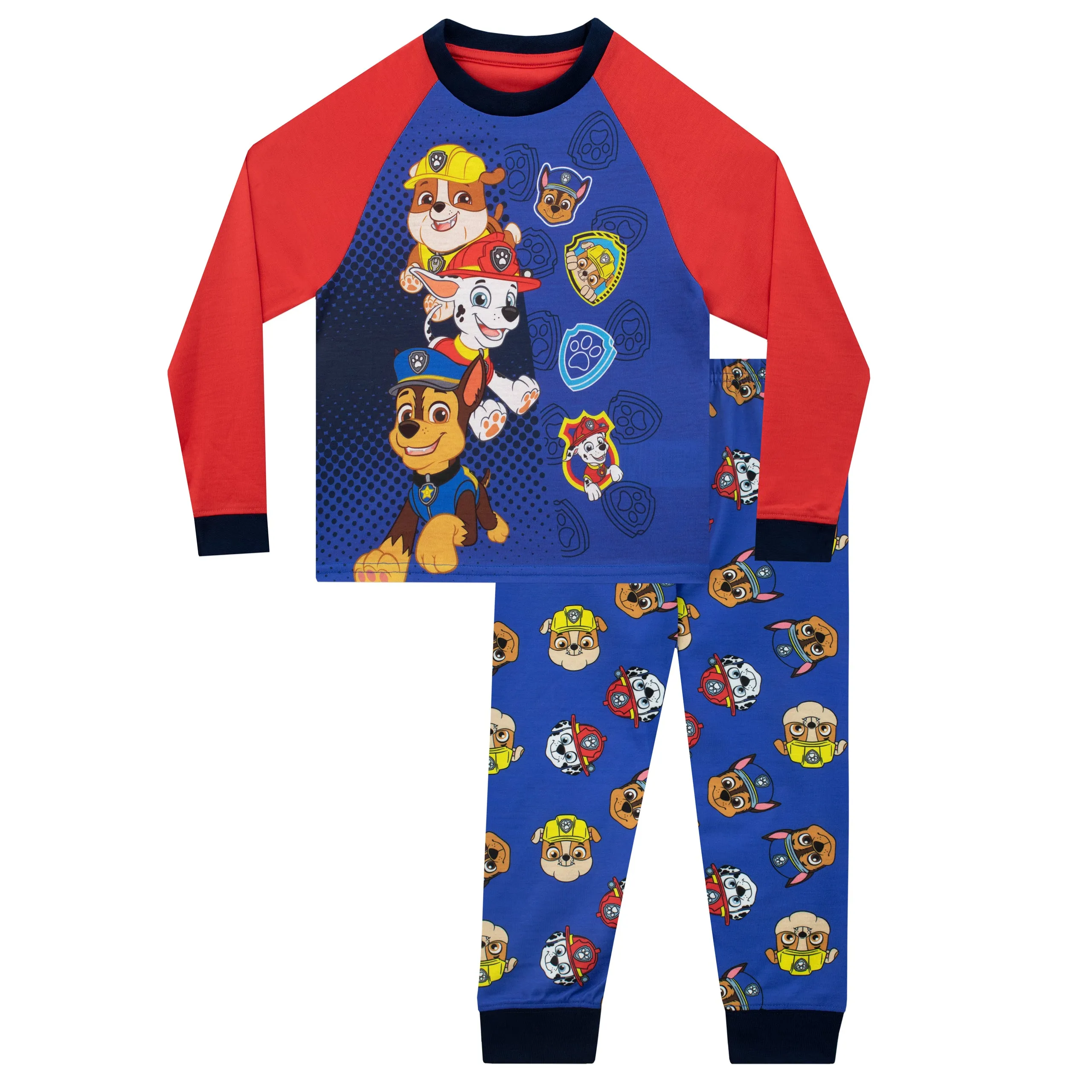 Paw Patrol Pajamas - Chase, Marshall & Rubble
