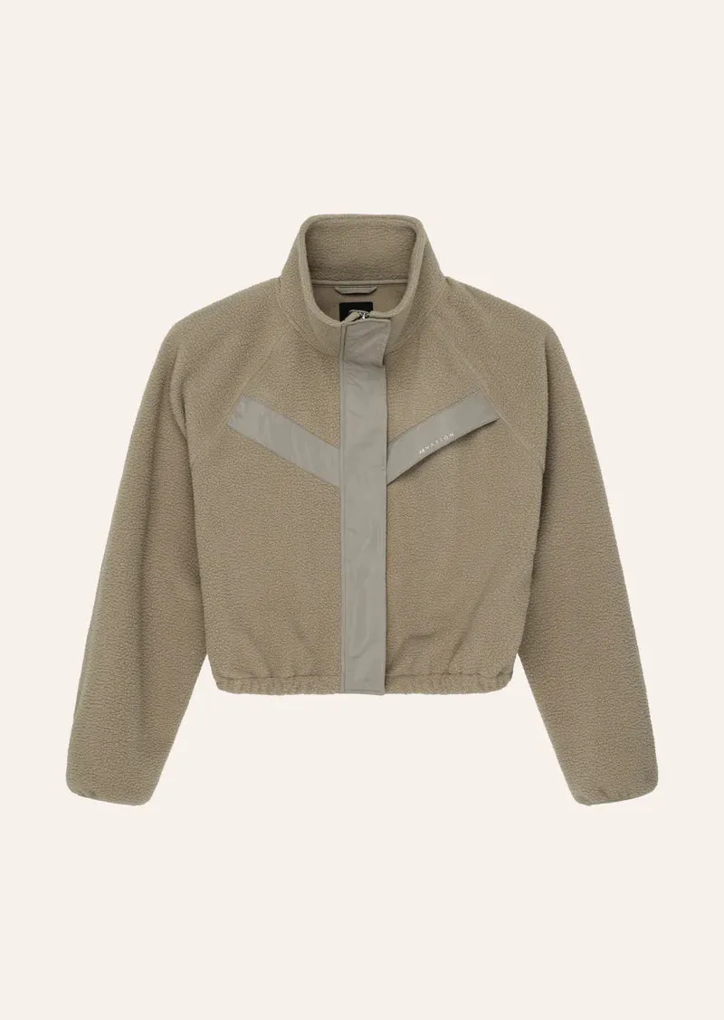 P.E Nation Shelter Sherpa Jacket - Oxford Tan