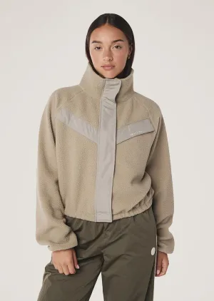 P.E Nation Shelter Sherpa Jacket - Oxford Tan