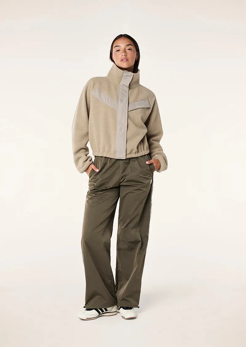 P.E Nation Shelter Sherpa Jacket - Oxford Tan