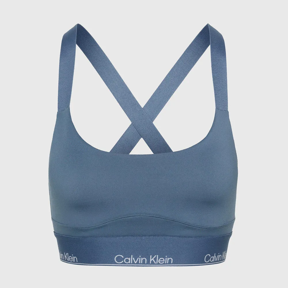 Performance Sports Bra High Support  - Blue Grey