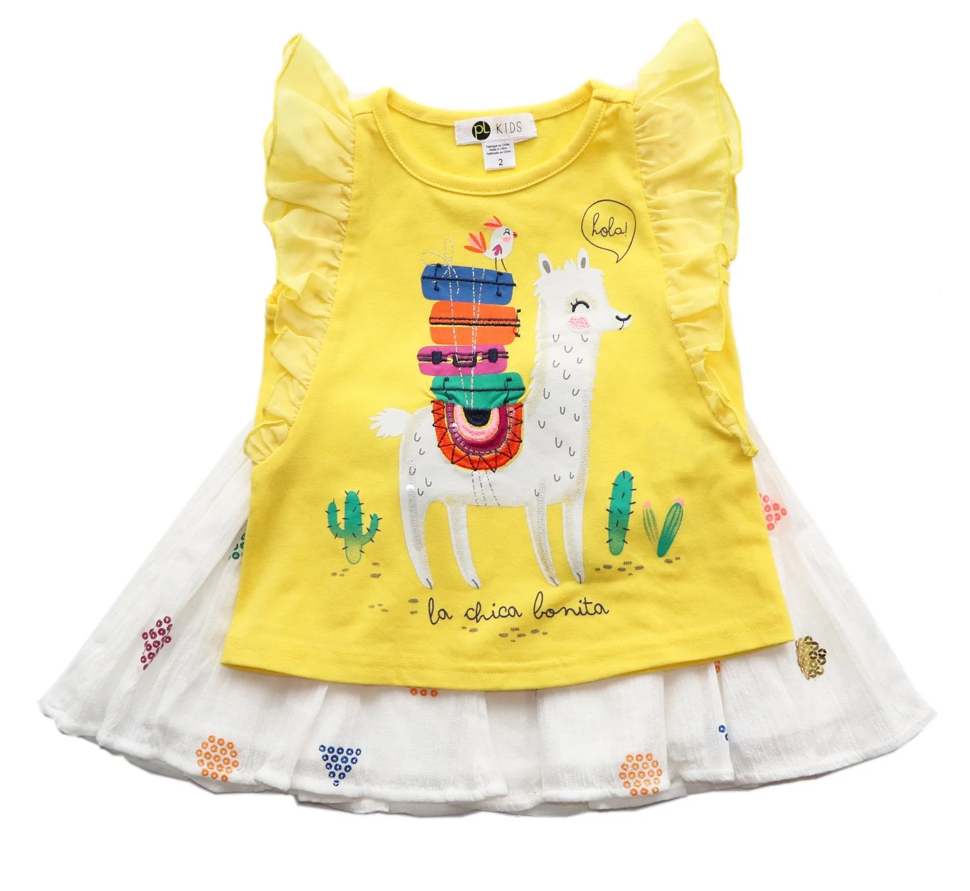 PETIT LEM TOP & SKIRT - HOLA