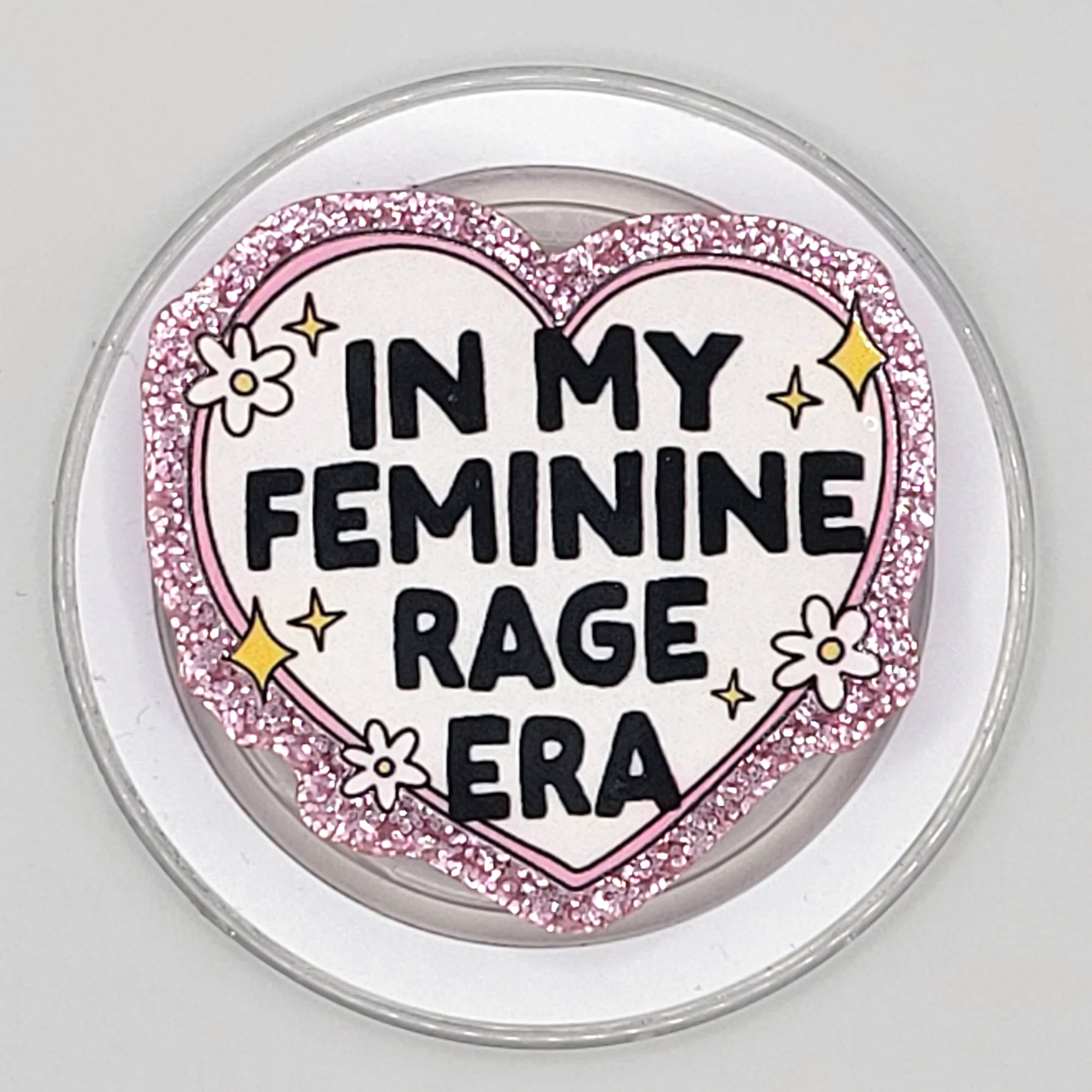 Phone or E-Reader Grip - Feminine Rage Era