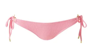 Pink Tie Side Bikini Bottoms - Tortola Bikini Bottoms Rose Ridges