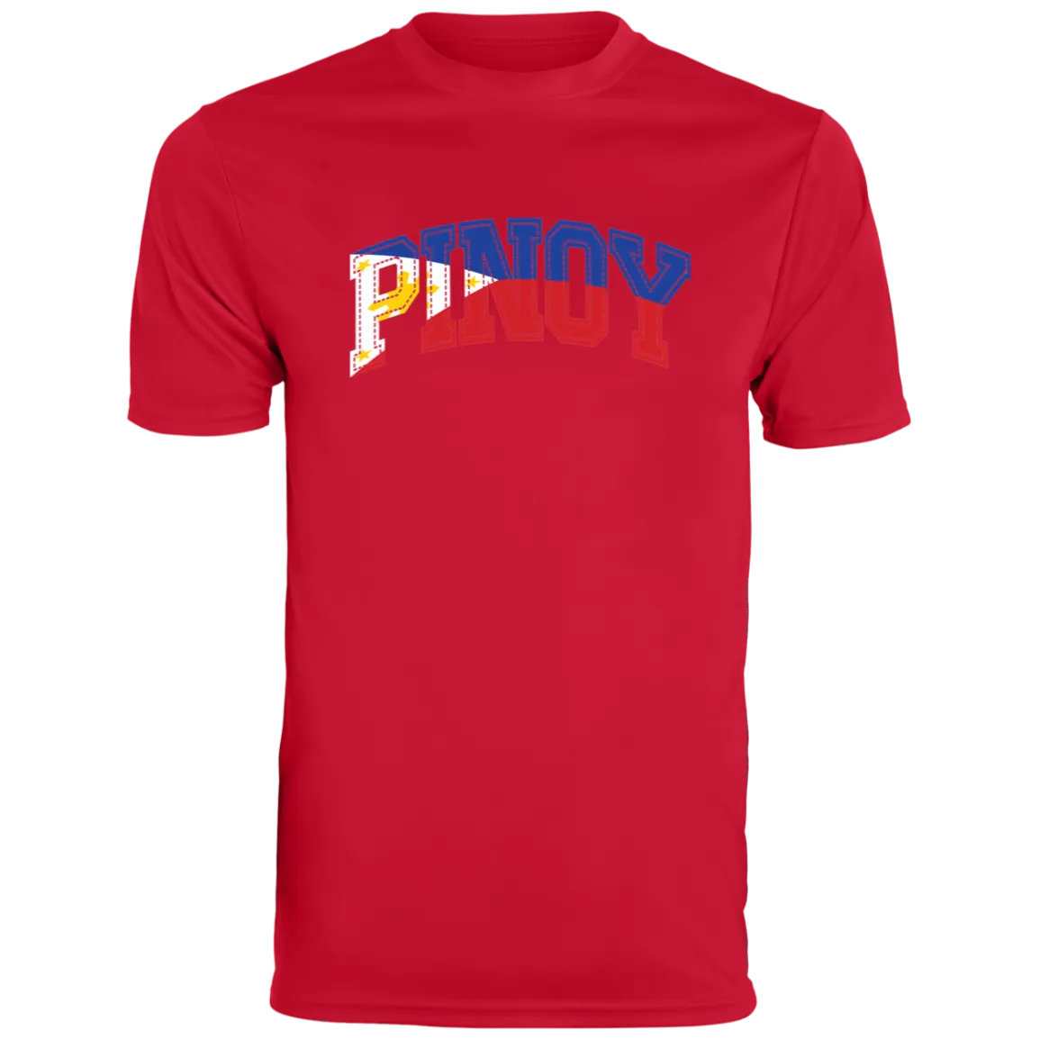 Pinoy with Flag Embedded Moisture-Absorbing Shirt