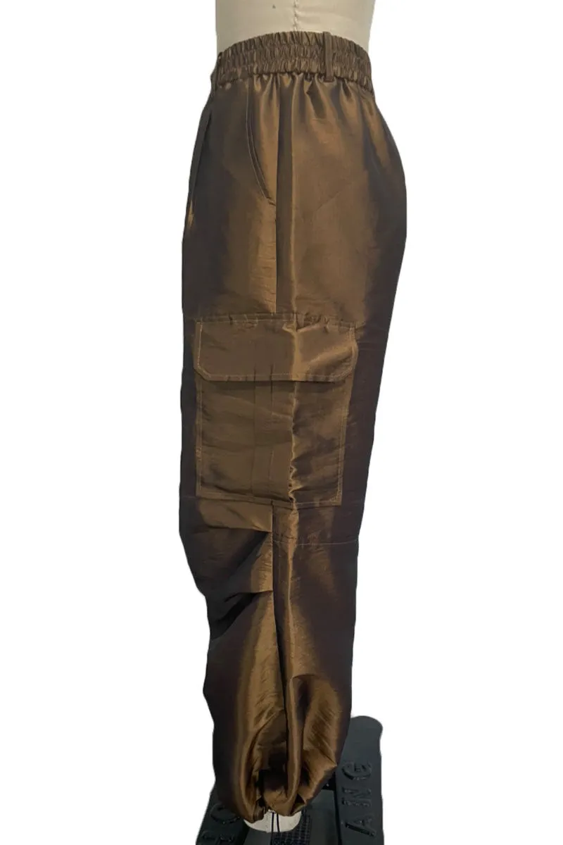 PJ666 High-Rise Wide Fit Pants