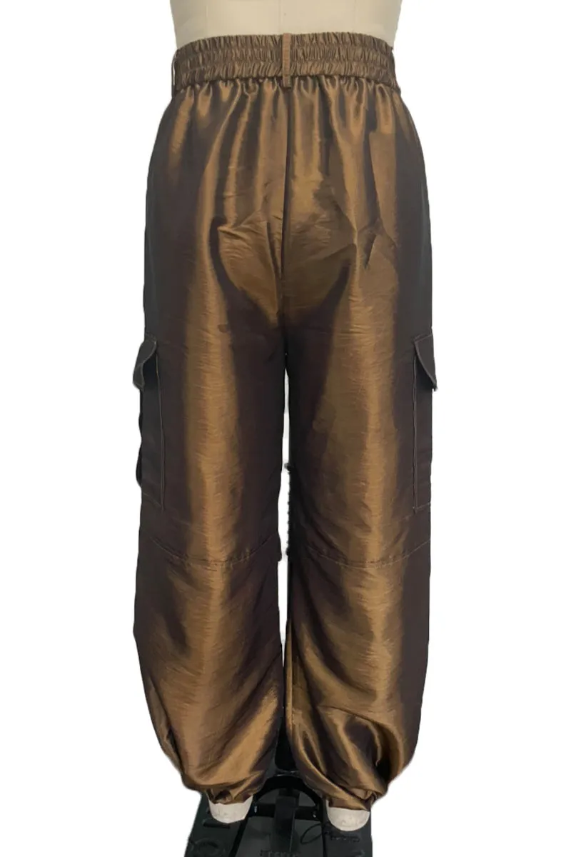 PJ666 High-Rise Wide Fit Pants