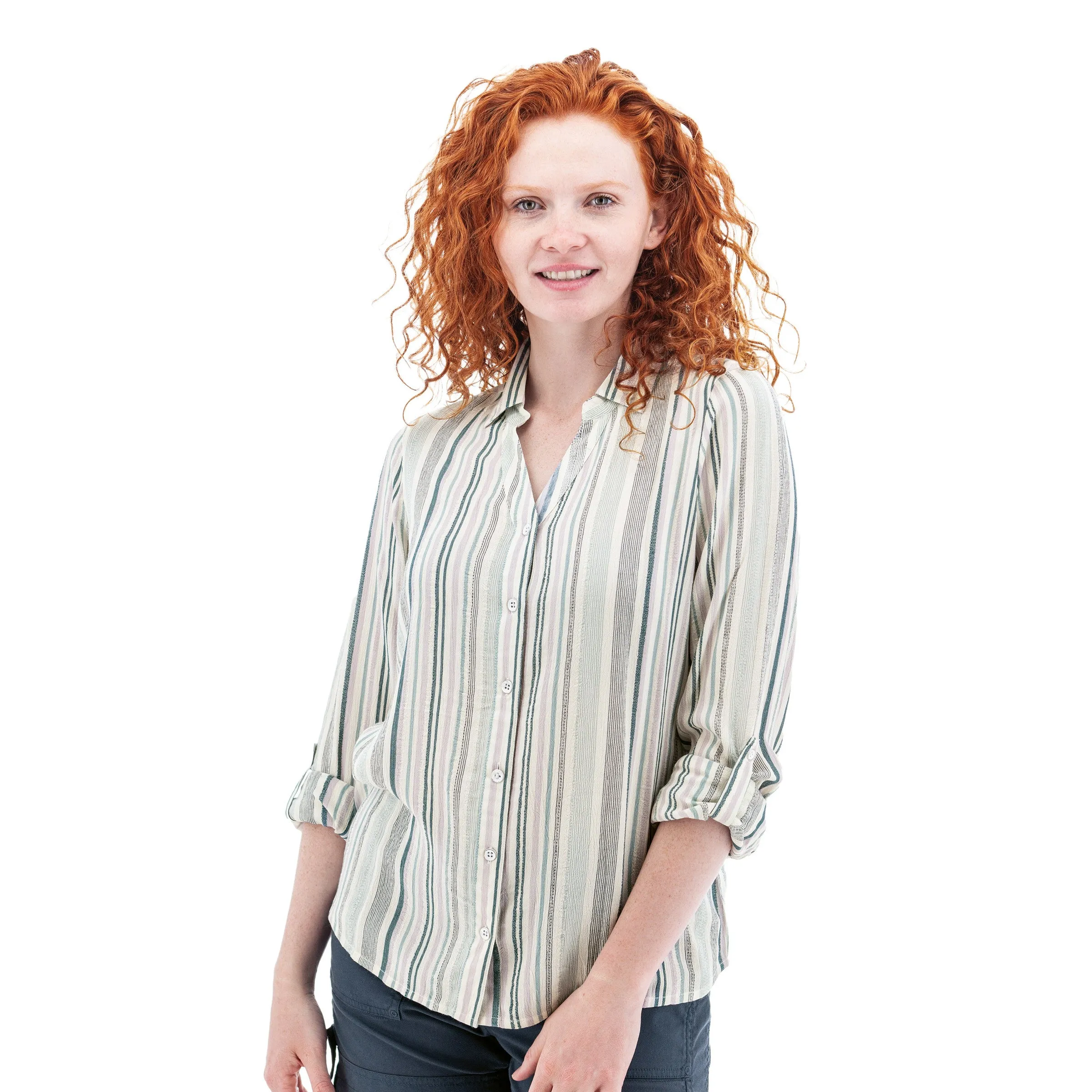 Plumas Organic Roll-Up Shirt - J28552
