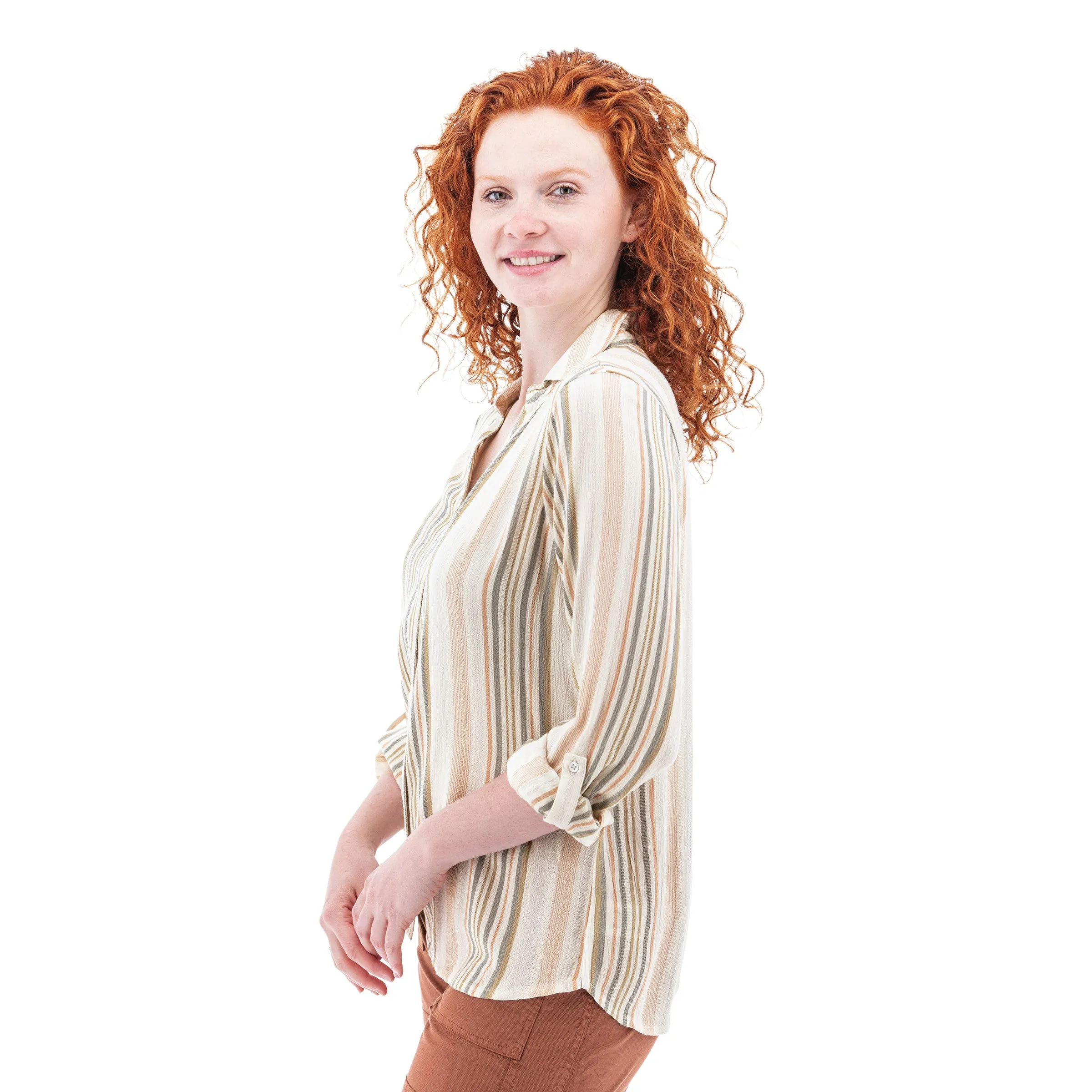 Plumas Organic Roll-Up Shirt - J28552