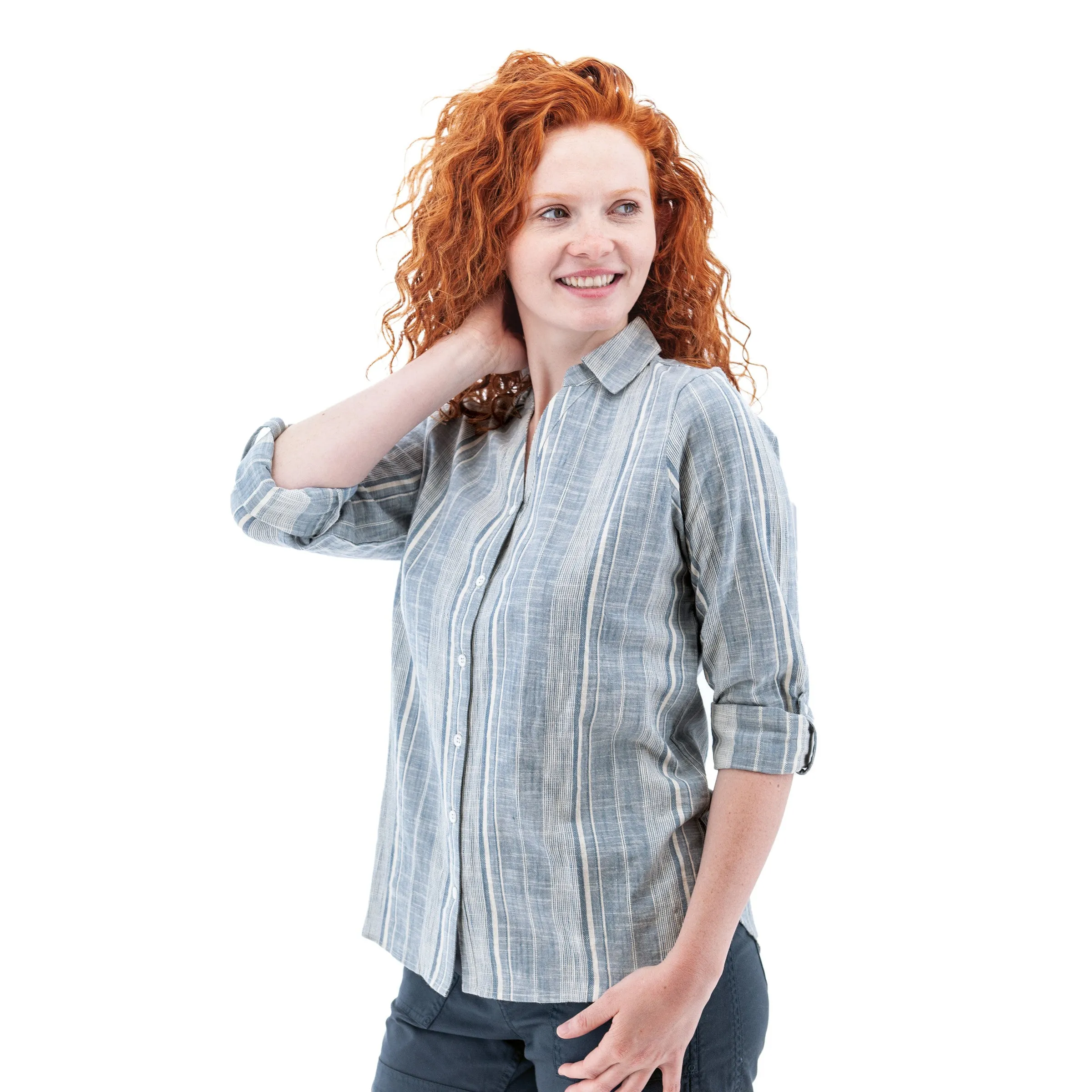 Plumas Organic Roll-Up Shirt - J28552
