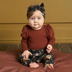 Poetry Print Pants With Pleats - Baby