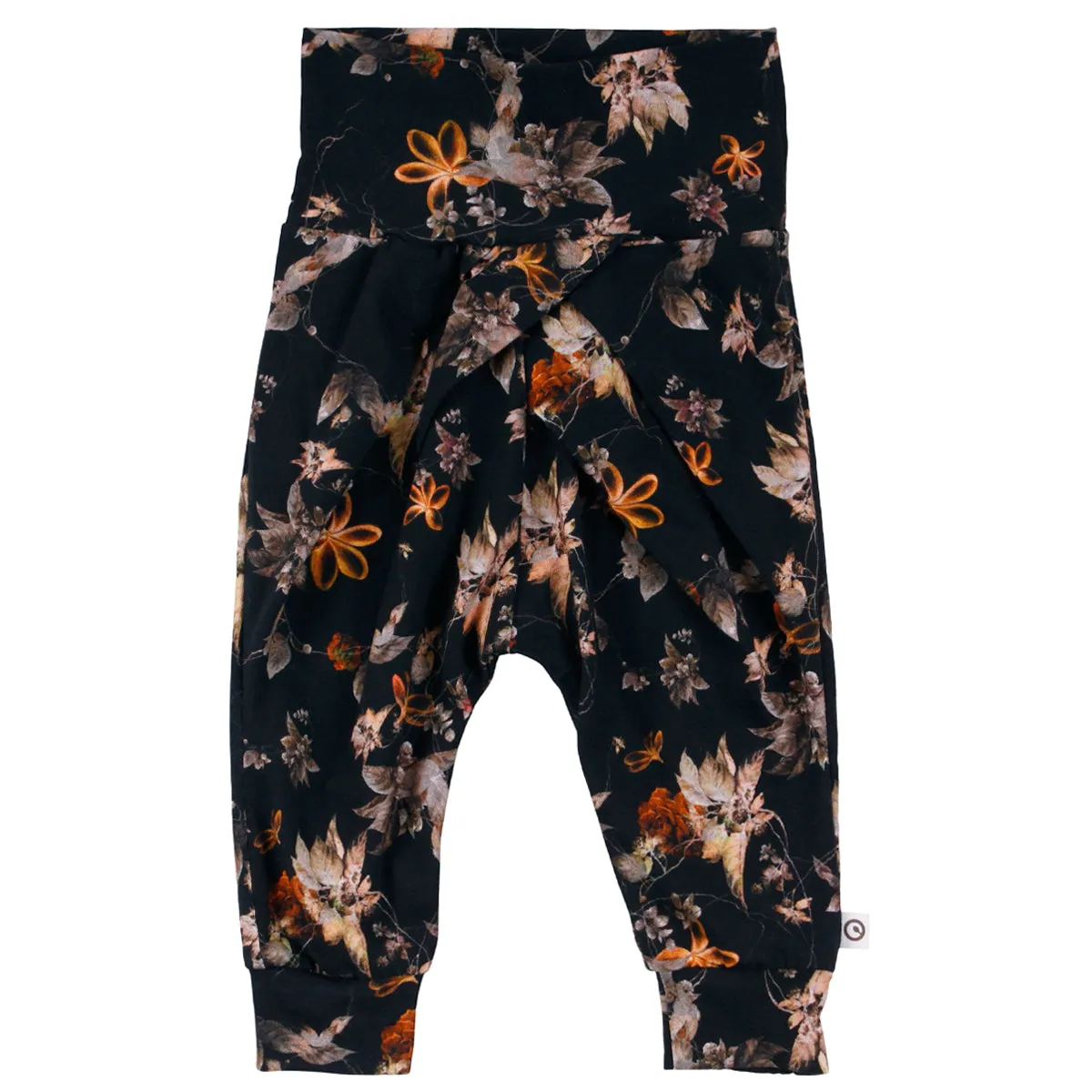 Poetry Print Pants With Pleats - Baby