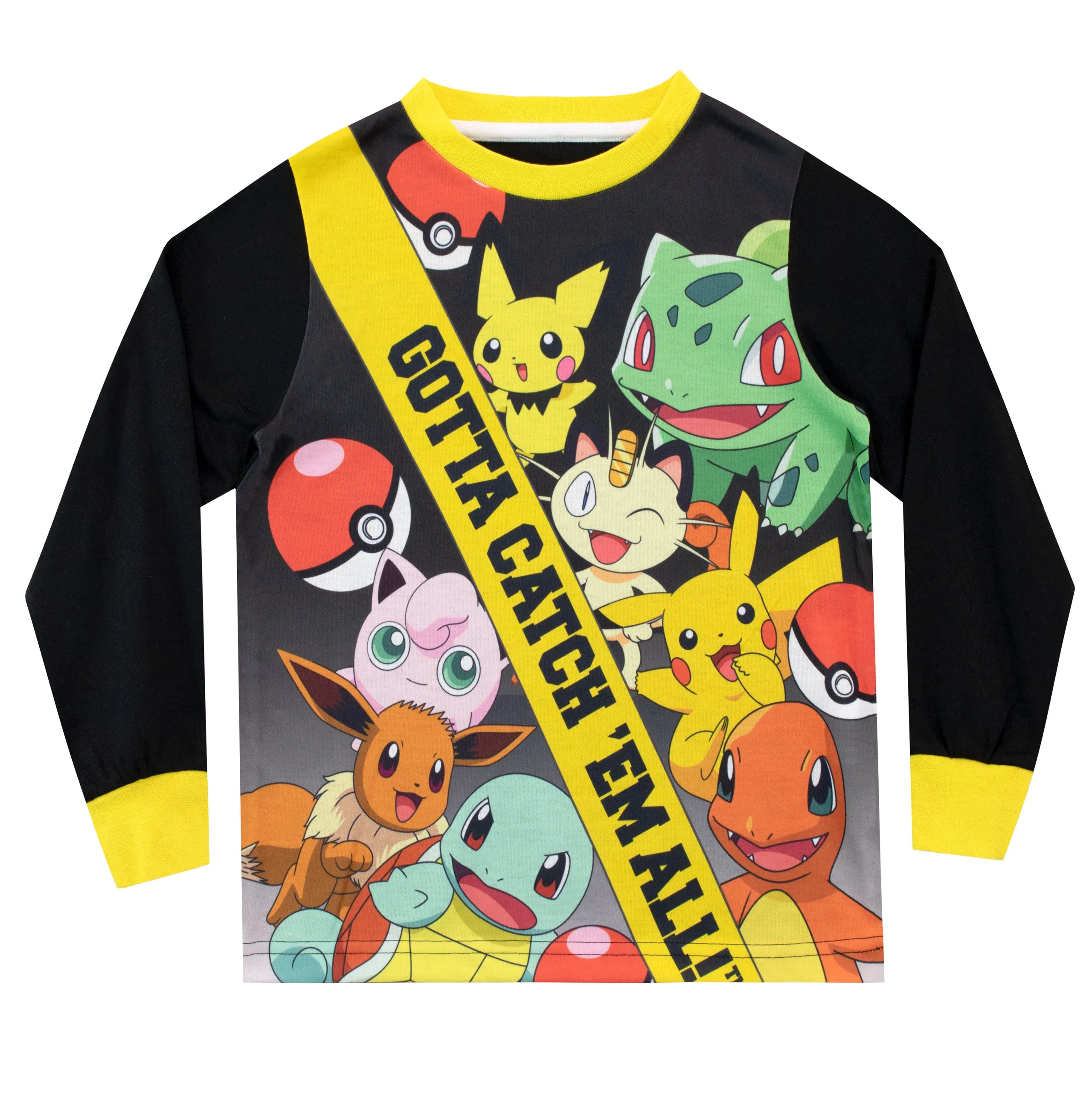 Pokemon Long Sleeve Pajamas