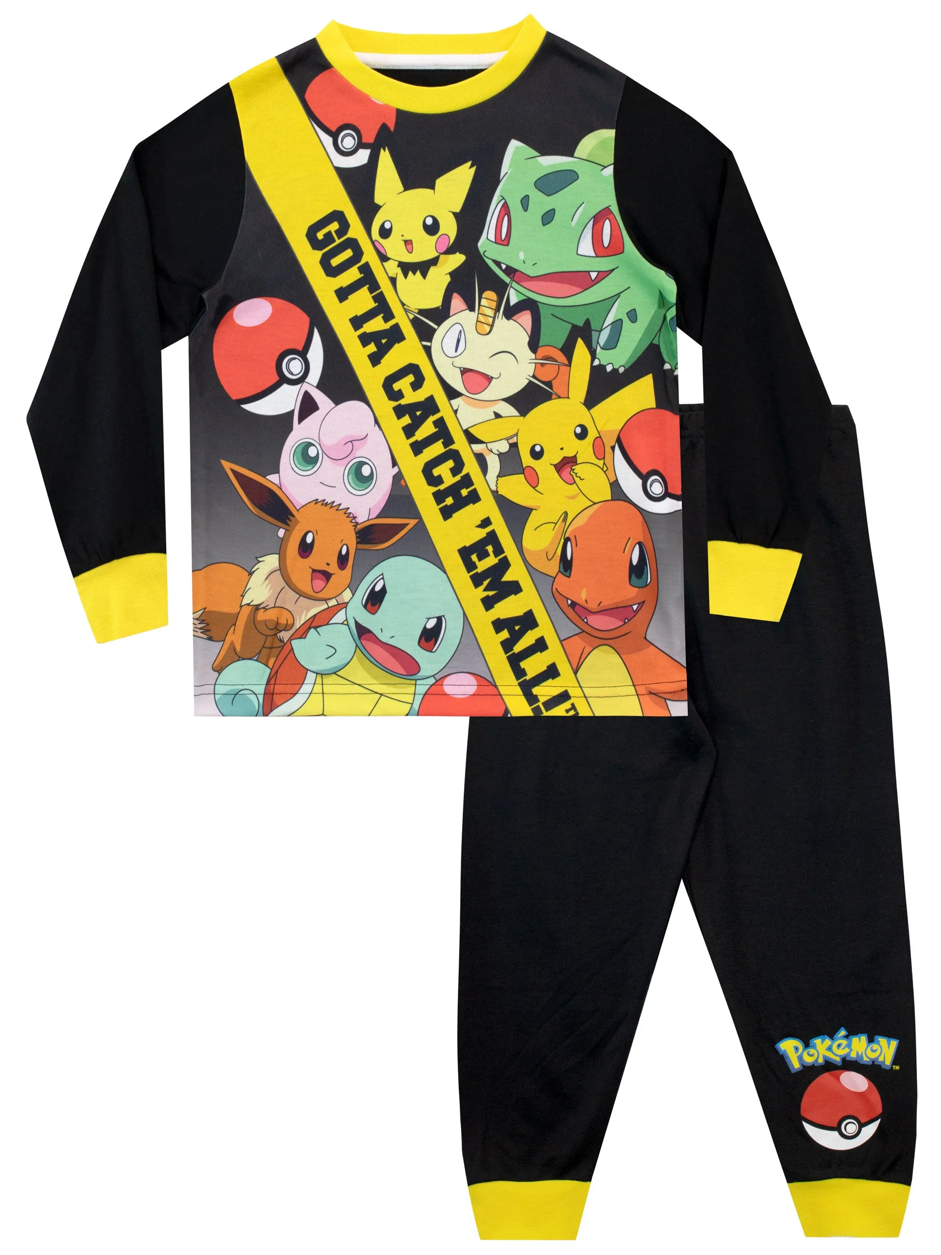 Pokemon Long Sleeve Pajamas