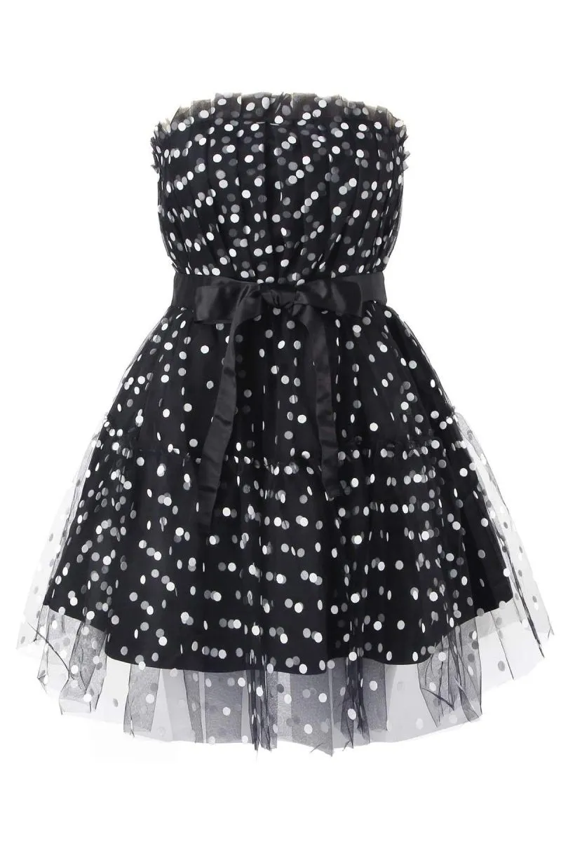 Polka Dot Tulle Party Dress