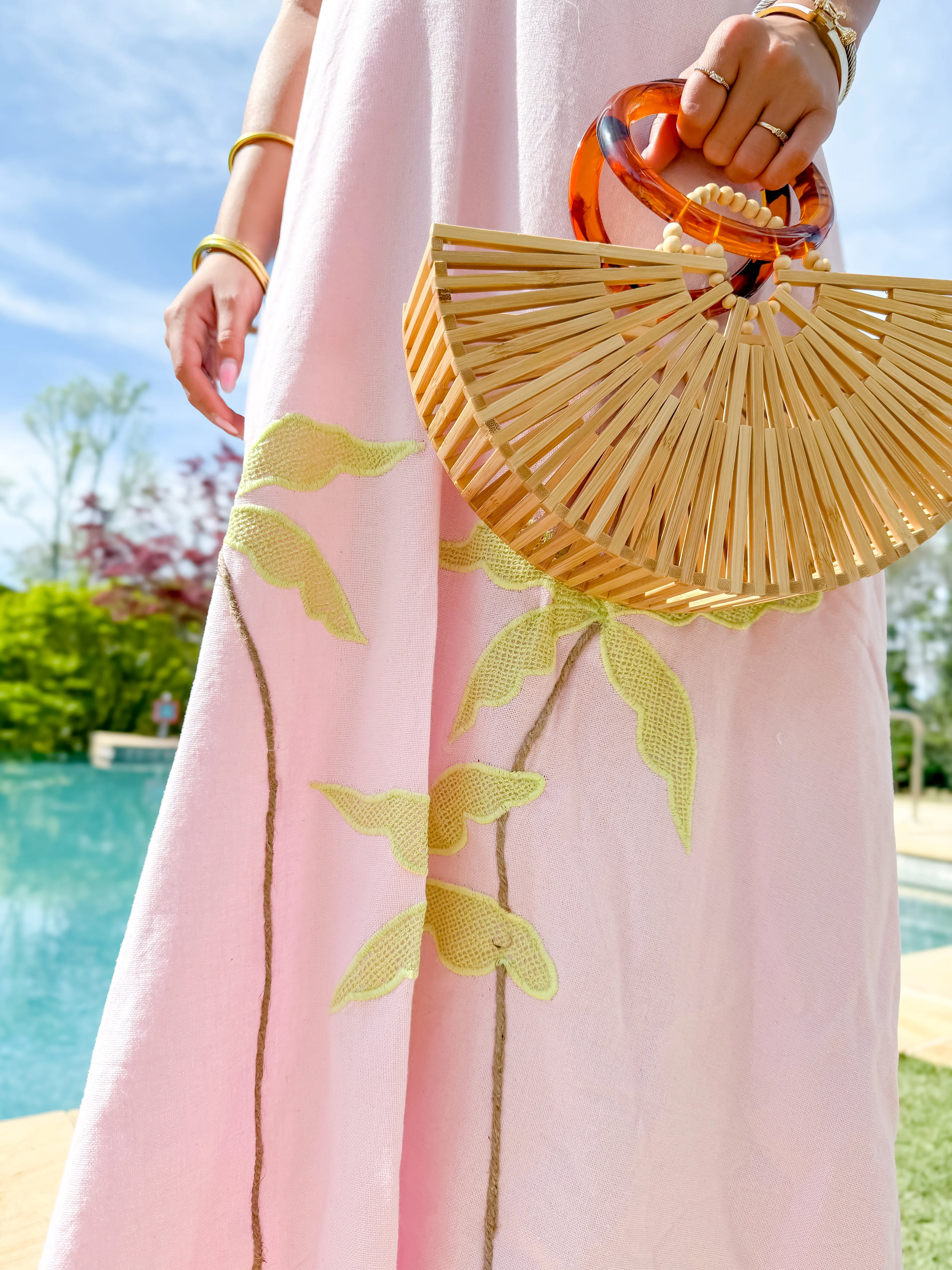Pretty in Palms Maxi Dress