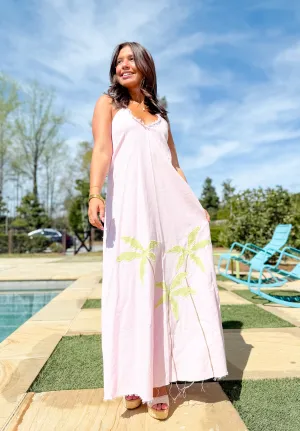 Pretty in Palms Maxi Dress
