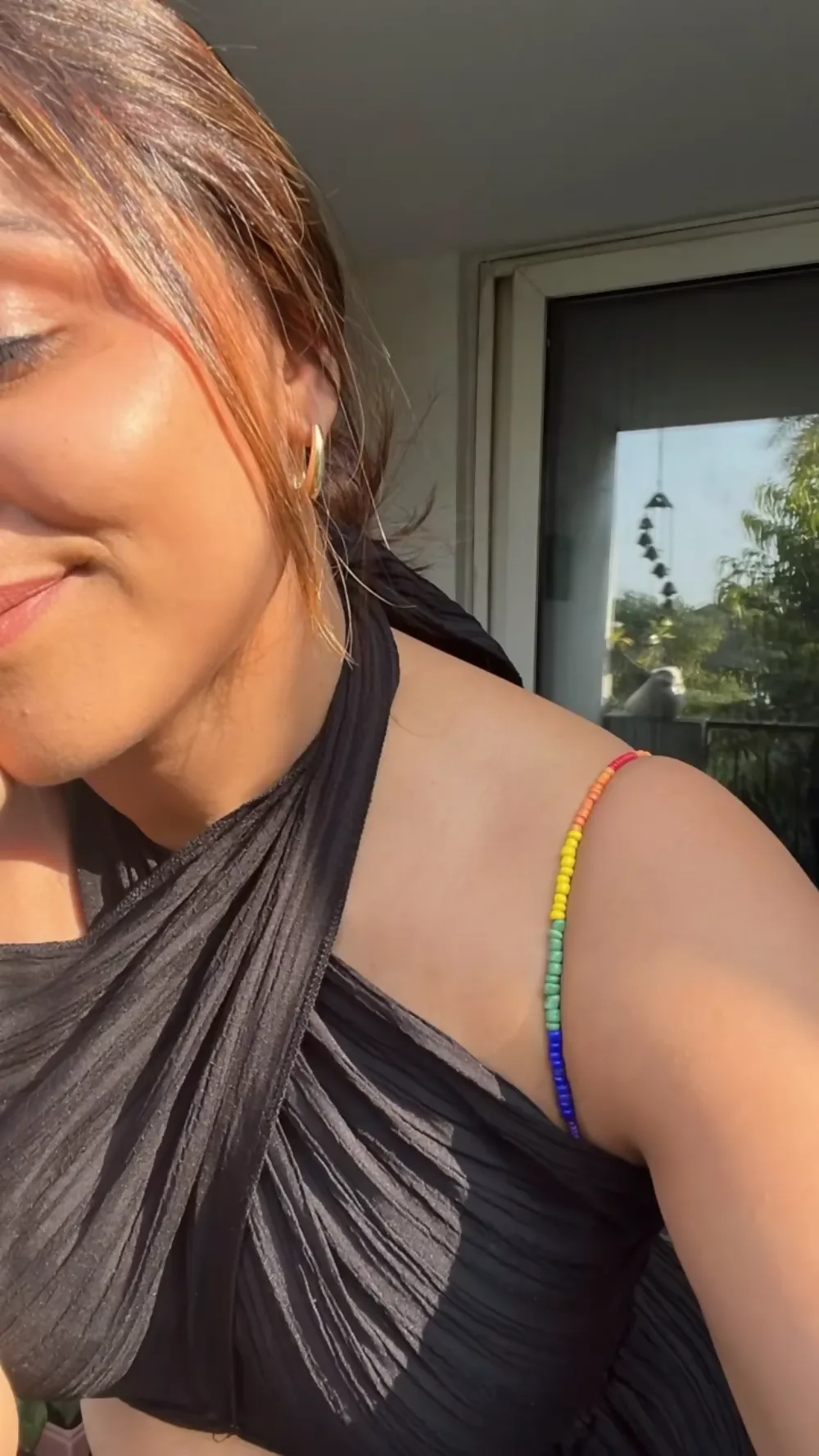 Pride Love Beaded Bra Strap