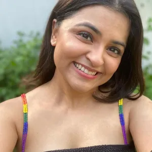 Pride Love Beaded Bra Strap