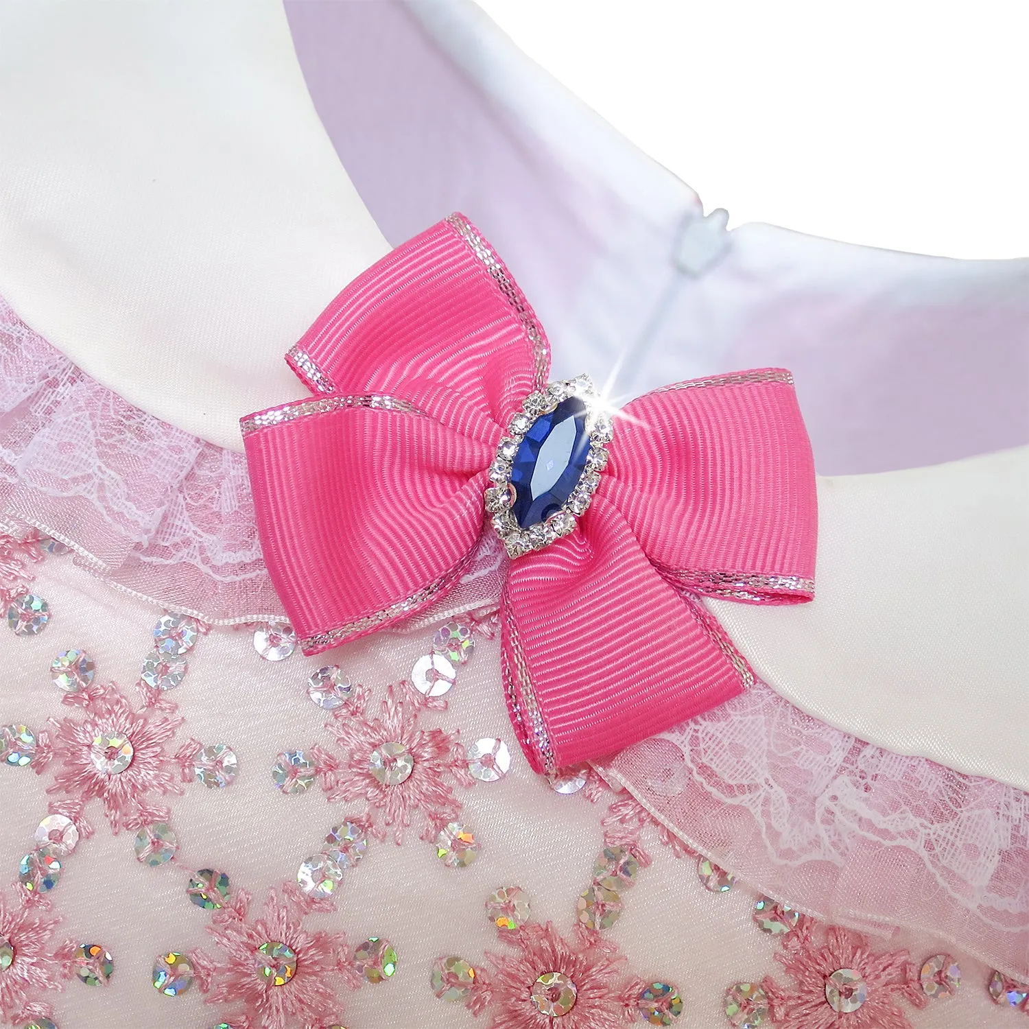 Princess Belle Dress Up Accessories Crown Magic Wand Size 4-14 Years