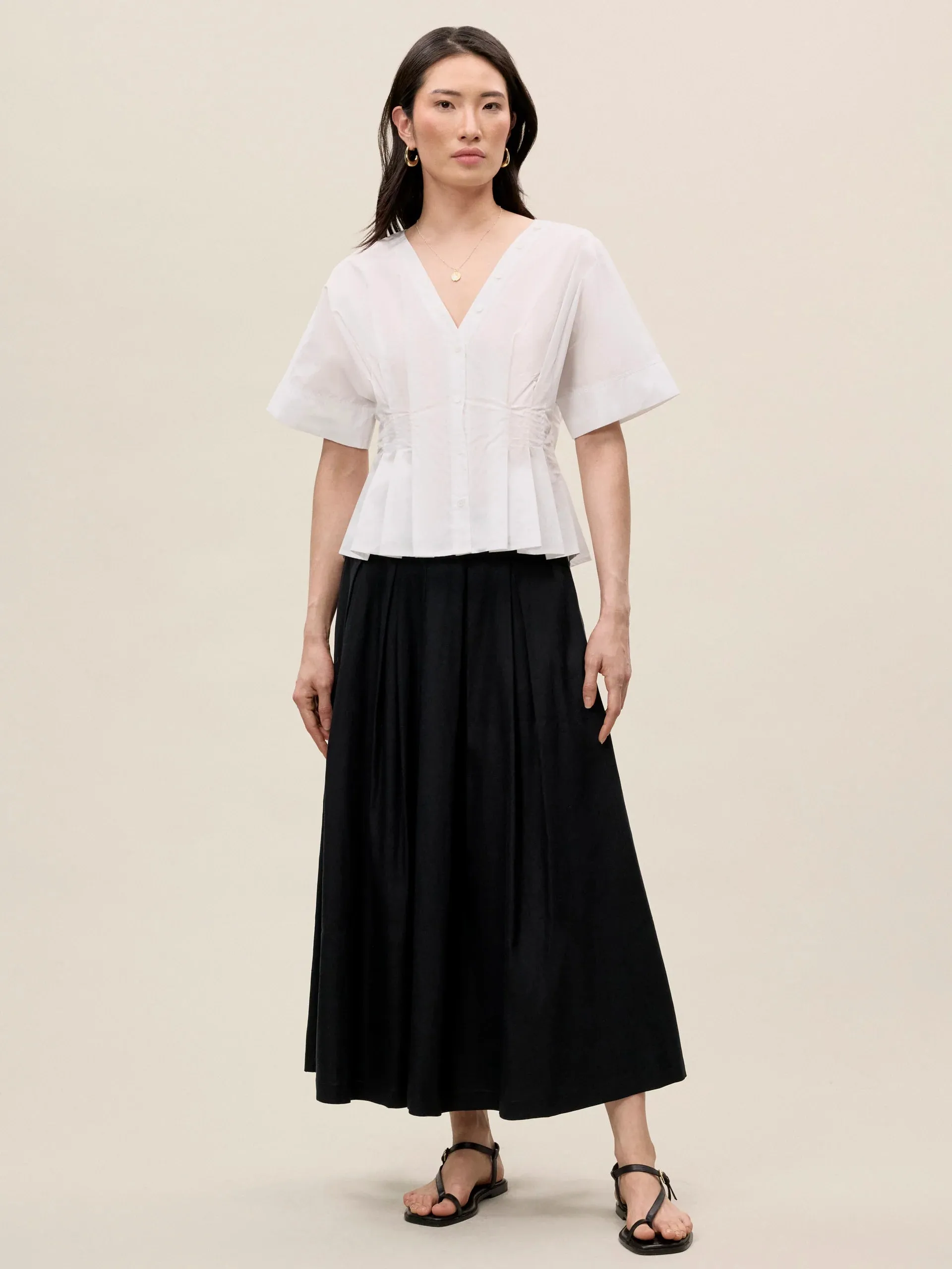Priya Poplin Top