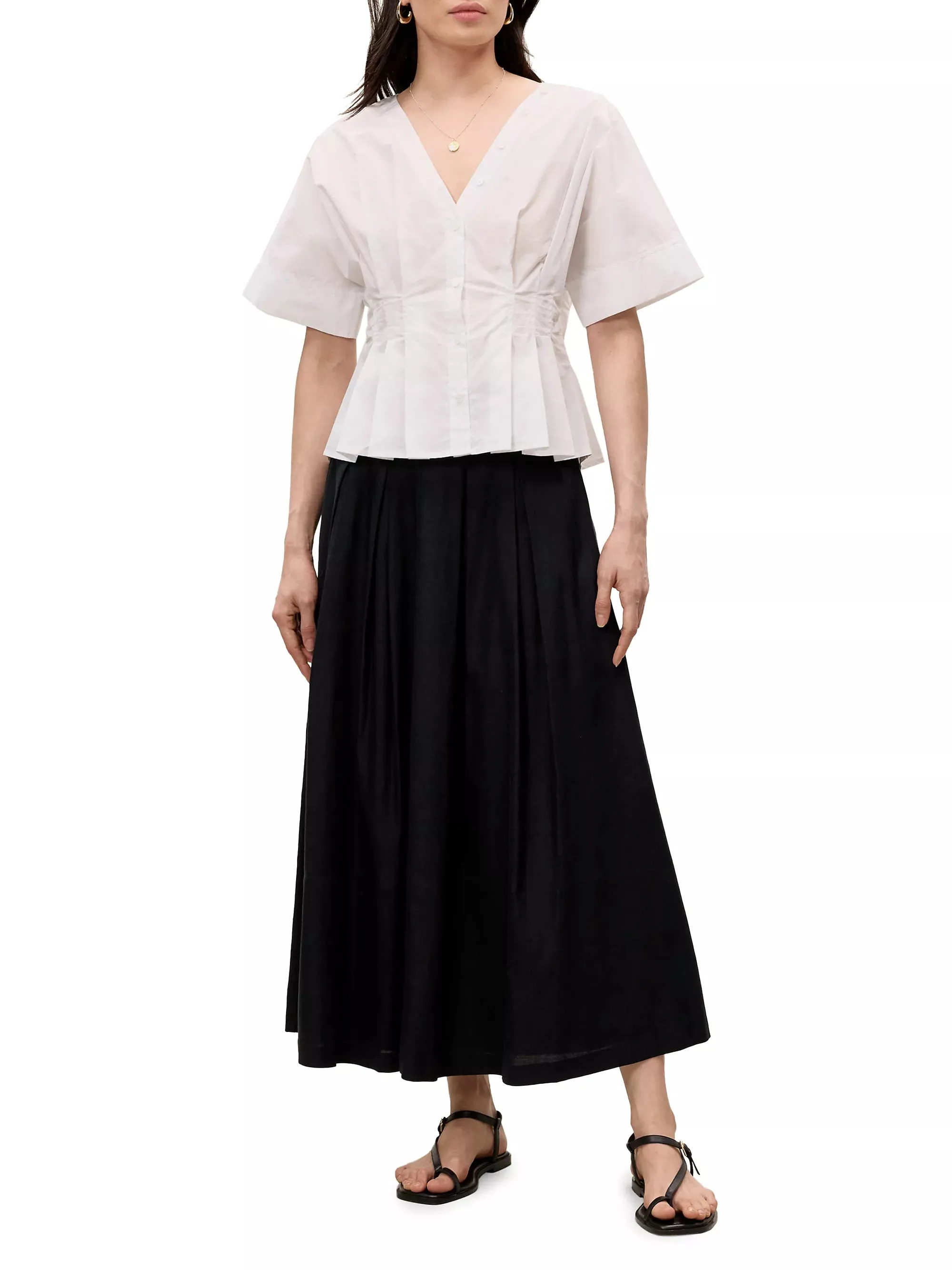 Priya Poplin Top