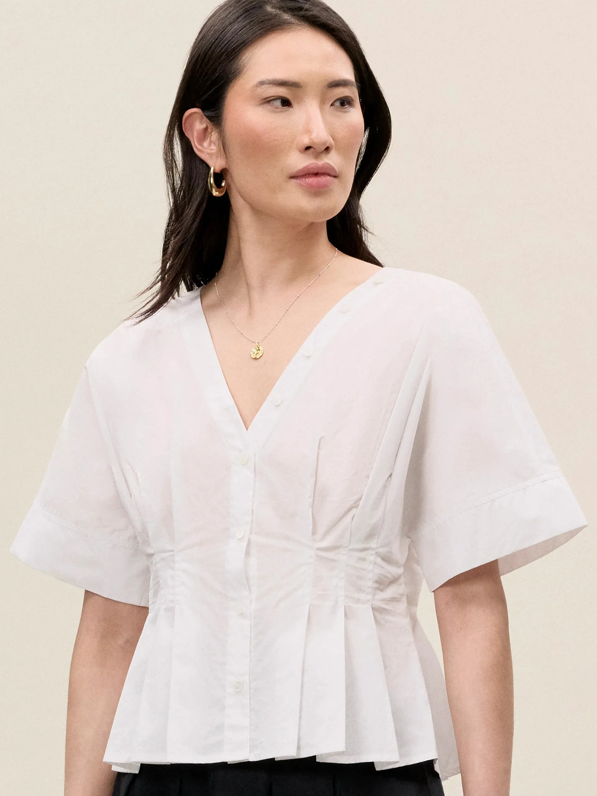 Priya Poplin Top