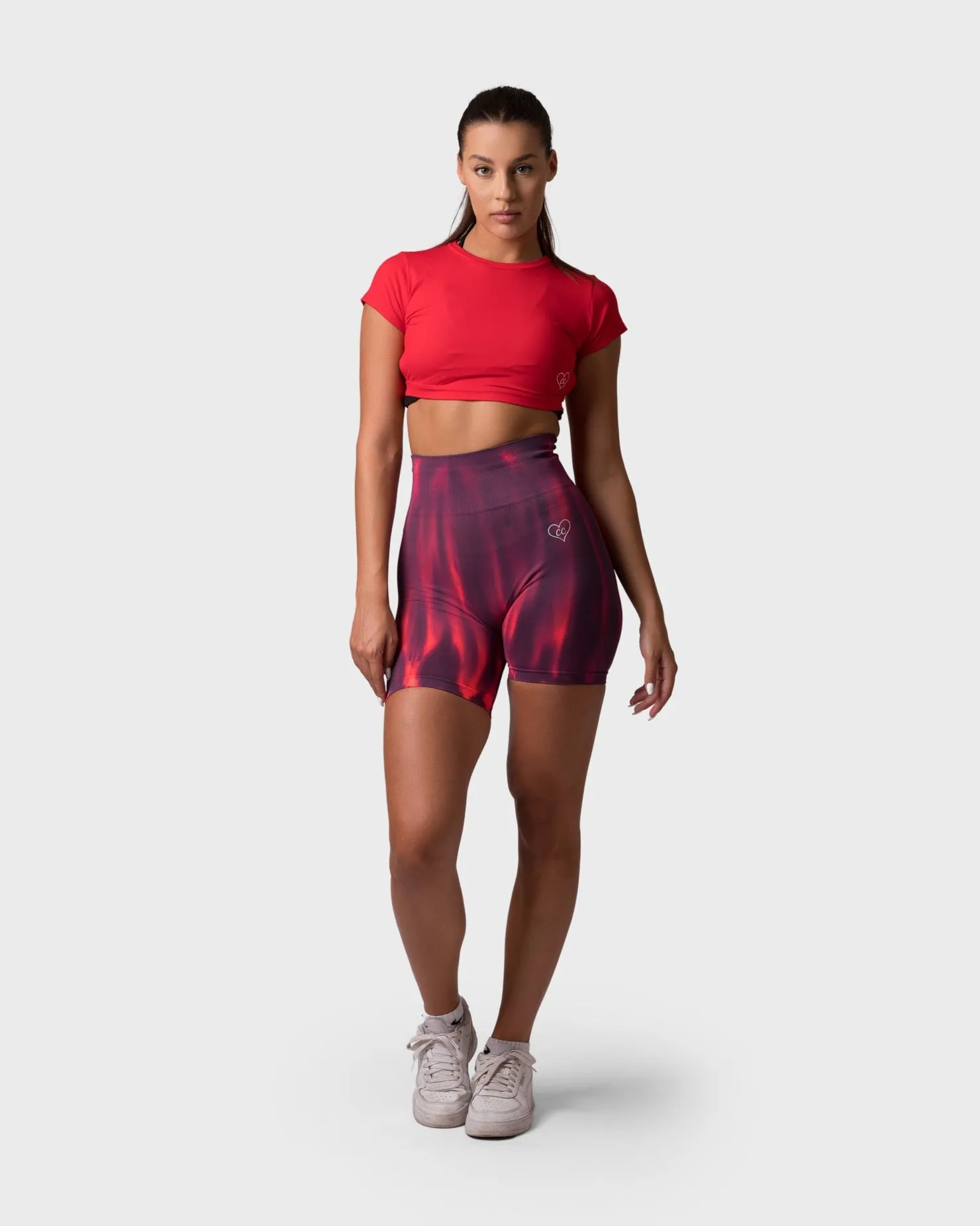 PWG x CC Short Sleeve Top - Ruby