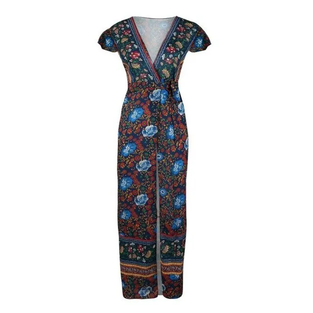"Ses Platgetes" Wrap Dress