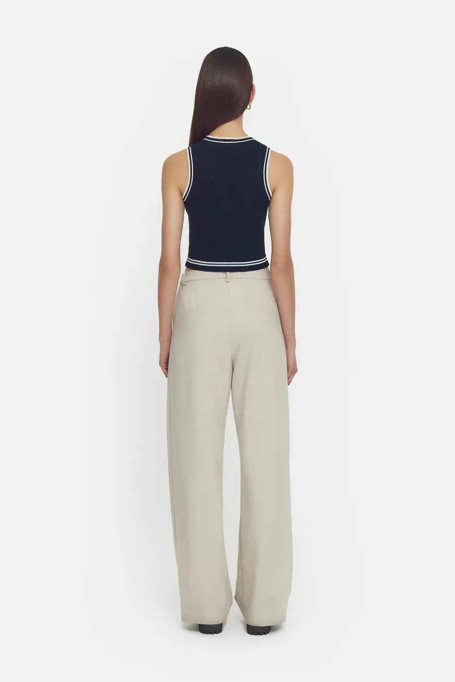 Rafael Top Navy/Ivory