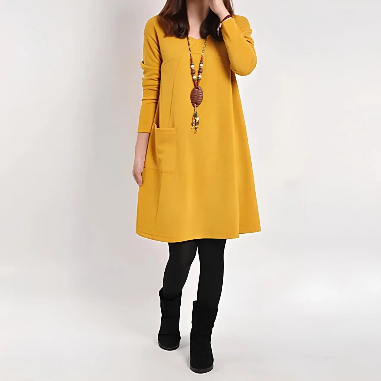 Ramona | Dress with a bag