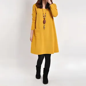 Ramona | Dress with a bag