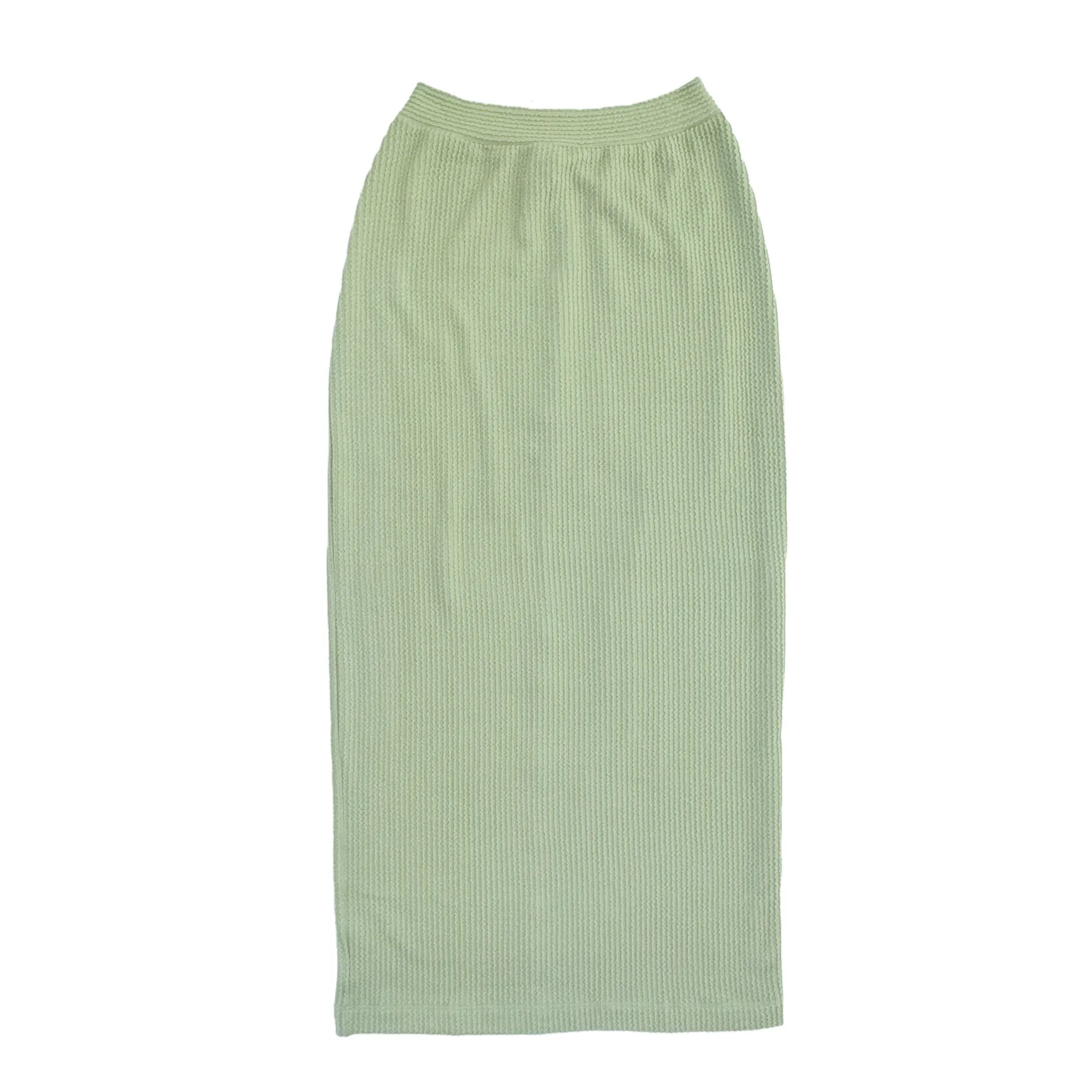 Ribbon Knit Pencil Skirt