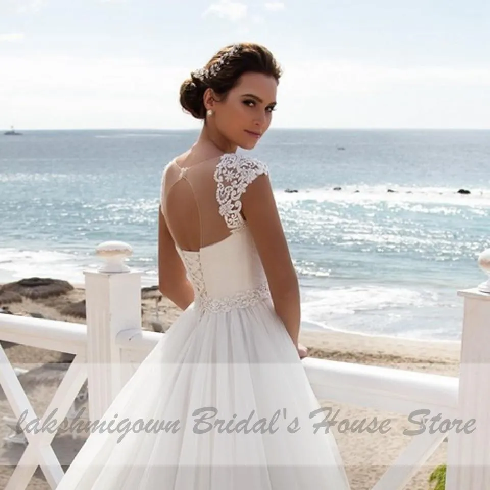 Roycebridal Bridal Gown Wedding Dress Lace Up Back Floor Length