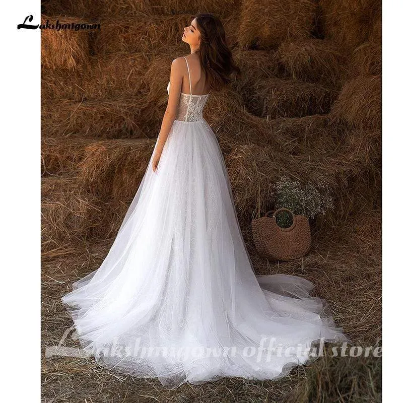 Roycebridal Crystal Wedding Dress Off The Shoulder Bridal