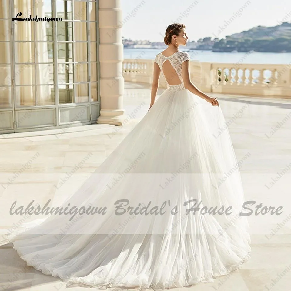 Roycebridal Princess Bridal Wedding Gown Backless Summer Wedding Dresses