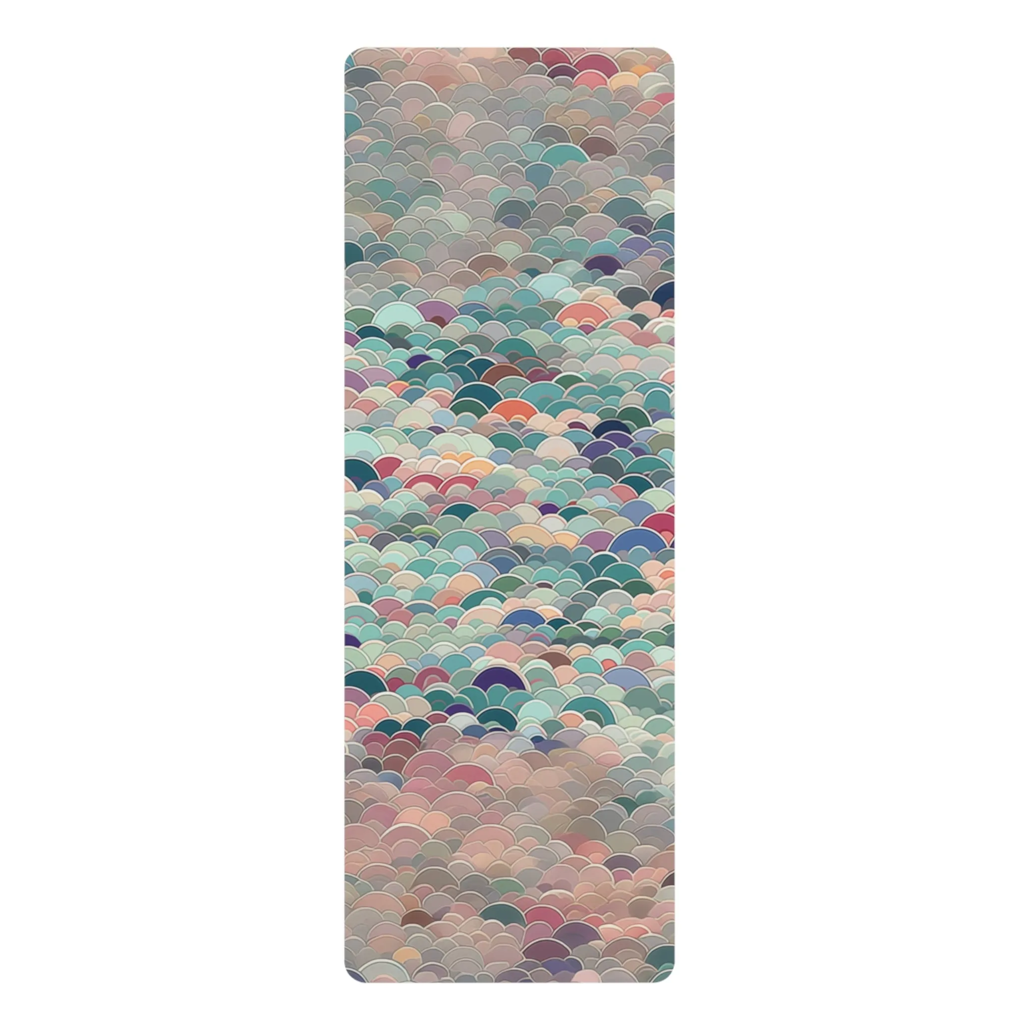 Rubber Yoga Mat- Elric Giverny Retro