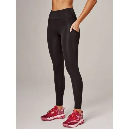 Running Bare Womens Camelflage Barely There Full Length Tight Black